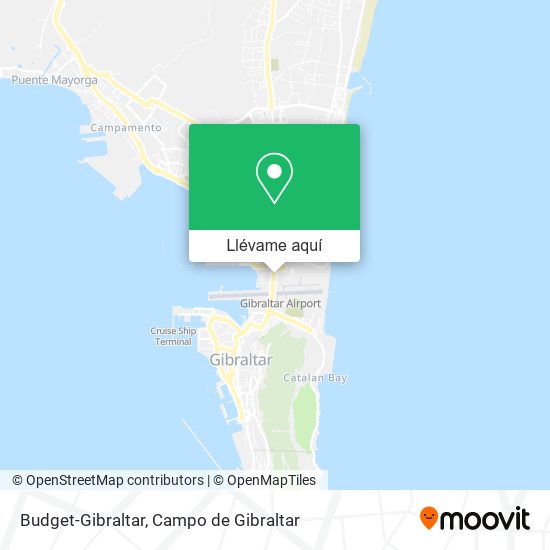 Mapa Budget-Gibraltar