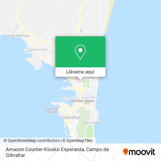 Mapa Amazon Counter-Kiosko Esperanza