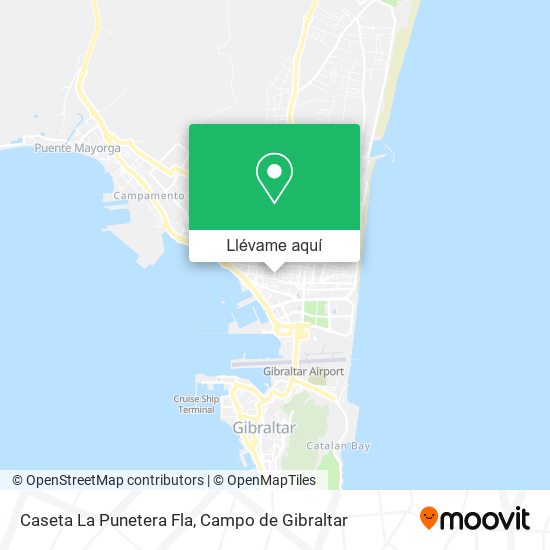 Mapa Caseta La Punetera Fla