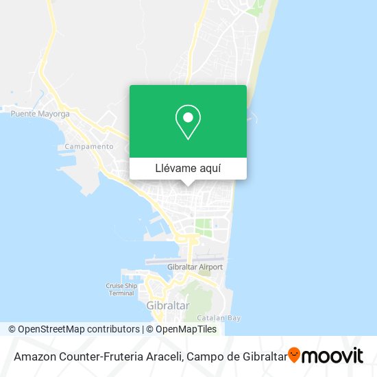 Mapa Amazon Counter-Fruteria Araceli