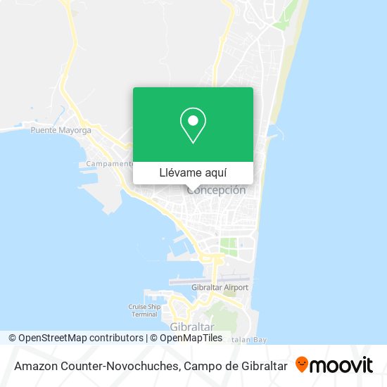 Mapa Amazon Counter-Novochuches