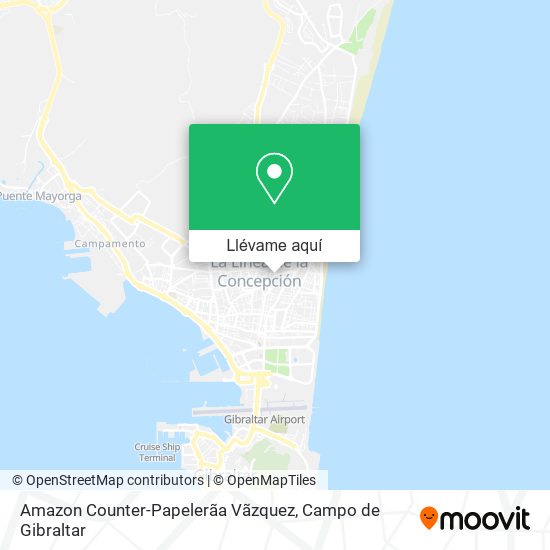 Mapa Amazon Counter-Papelerãa Vãzquez
