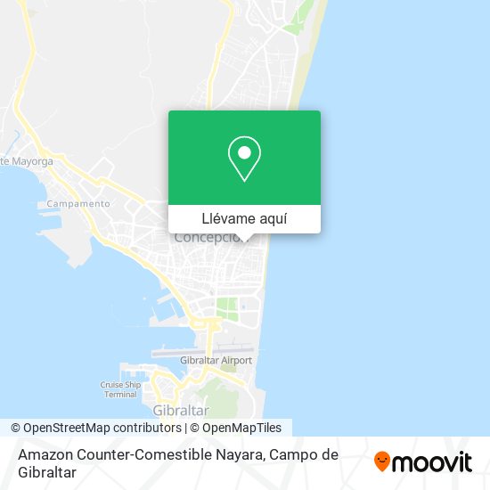 Mapa Amazon Counter-Comestible Nayara