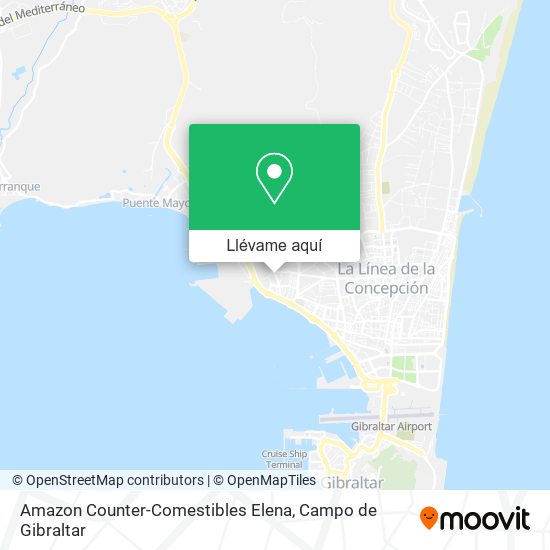 Mapa Amazon Counter-Comestibles Elena