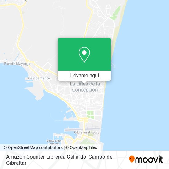 Mapa Amazon Counter-Librerãa Gallardo