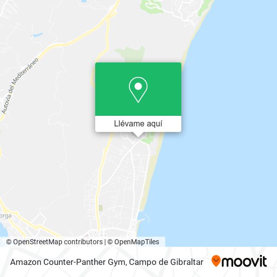 Mapa Amazon Counter-Panther Gym