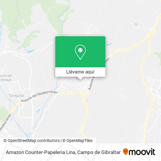 Mapa Amazon Counter-Papeleria Lina