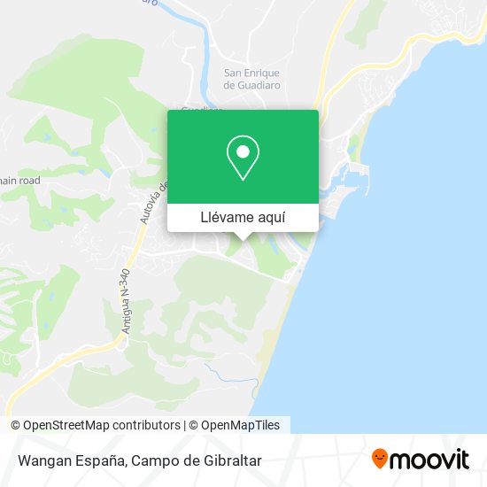Mapa Wangan España