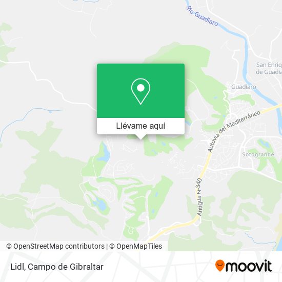 Mapa Lidl