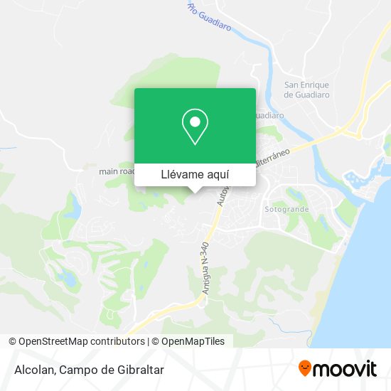 Mapa Alcolan