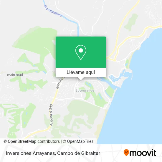 Mapa Inversiones Arrayanes