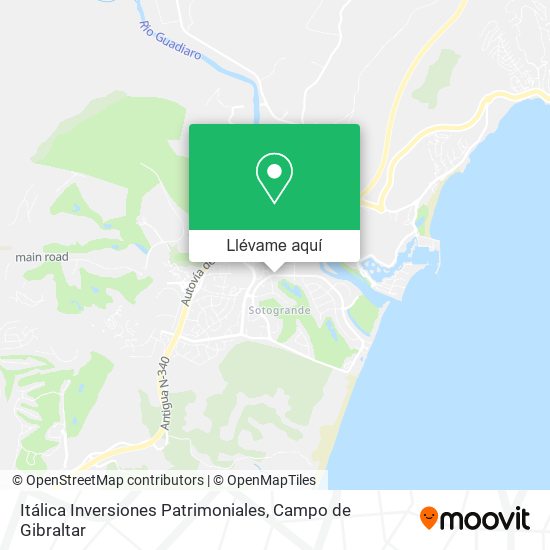 Mapa Itálica Inversiones Patrimoniales