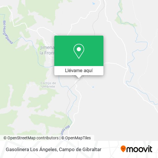 Mapa Gasolinera Los Ángeles