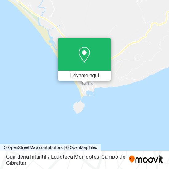 Mapa Guardería Infantil y Ludoteca Monigotes