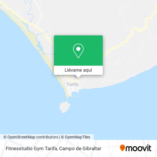 Mapa Fitnesstudio Gym Tarifa