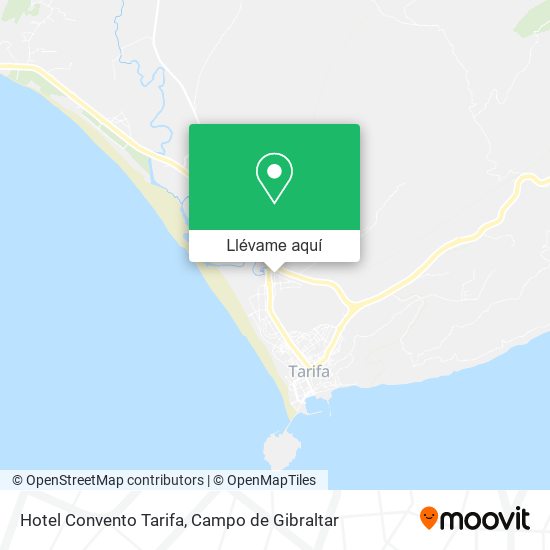 Mapa Hotel Convento Tarifa