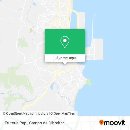 Mapa Frutería Papi