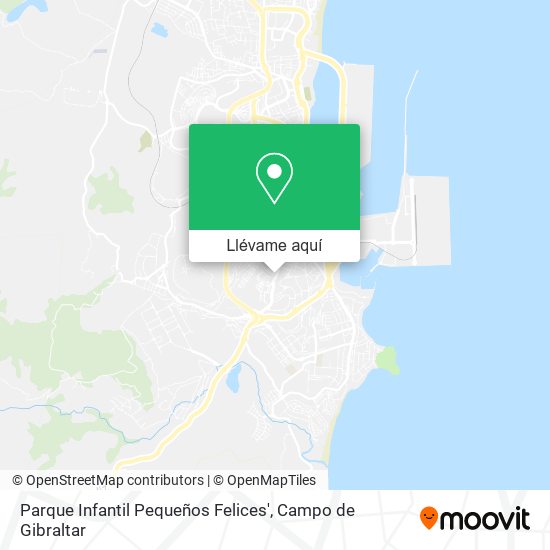 Mapa Parque Infantil Pequeños Felices'