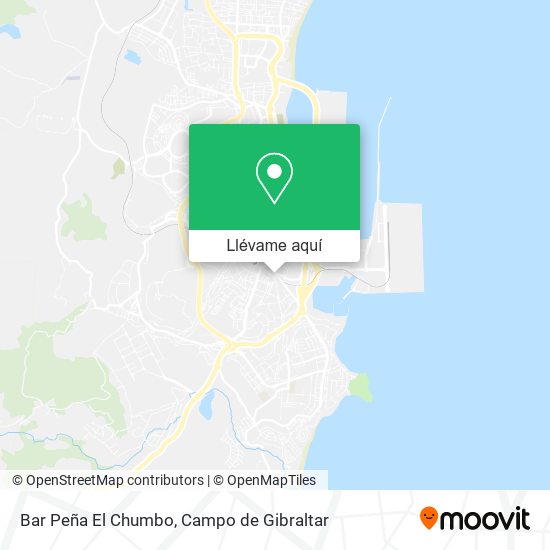 Mapa Bar Peña El Chumbo