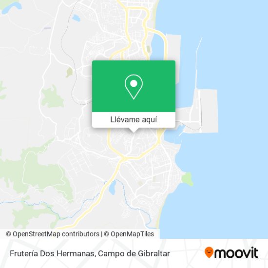 Mapa Frutería Dos Hermanas