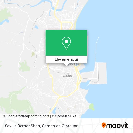 Mapa Sevilla Barber Shop