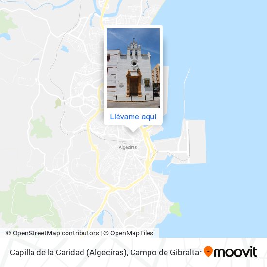 Mapa Capilla de la Caridad (Algeciras)