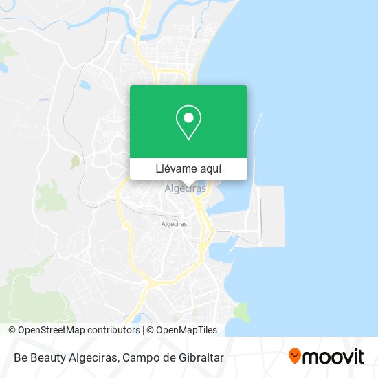 Mapa Be Beauty Algeciras