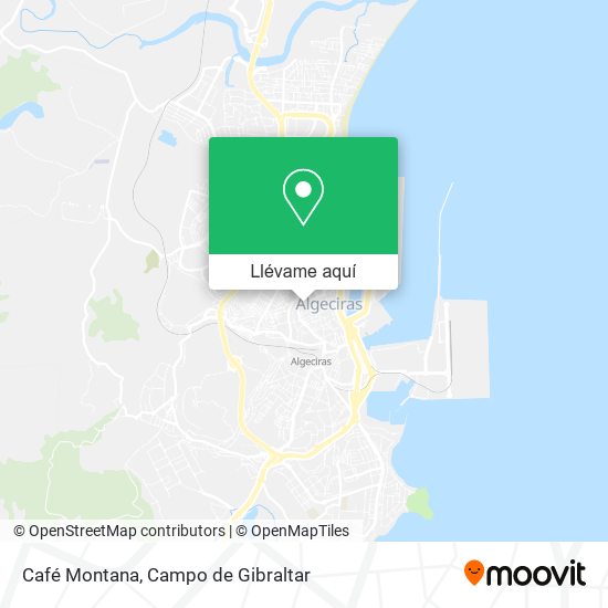 Mapa Café Montana