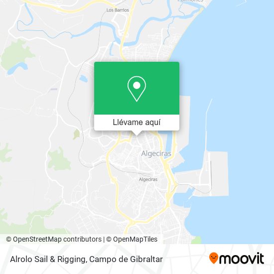 Mapa Alrolo Sail & Rigging
