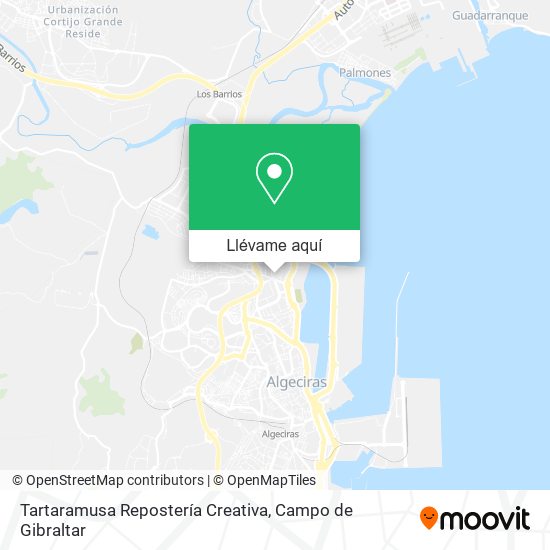 Mapa Tartaramusa Repostería Creativa