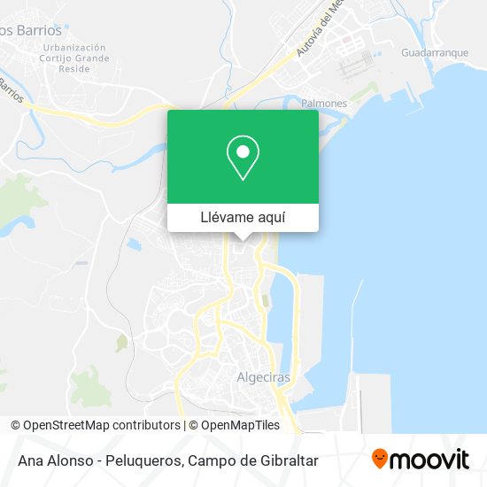 Mapa Ana Alonso - Peluqueros