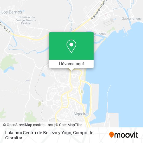 Mapa Lakshmi Centro de Belleza y Yoga