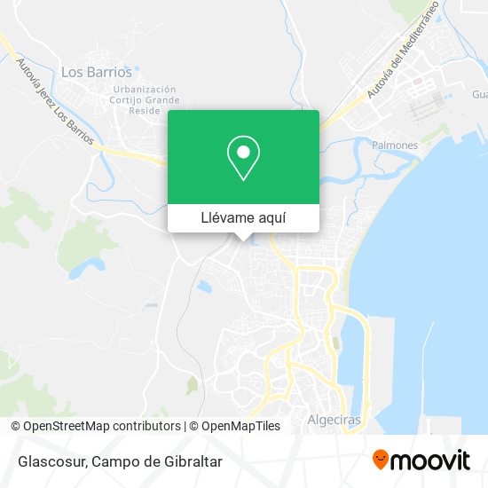 Mapa Glascosur