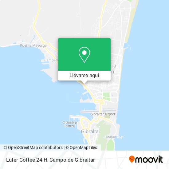 Mapa Lufer Coffee 24 H