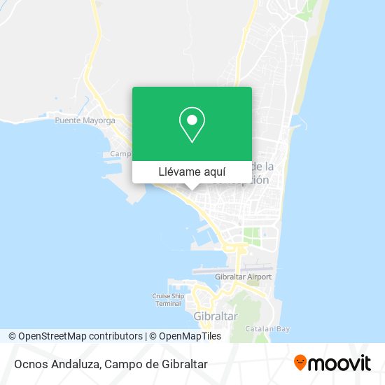 Mapa Ocnos Andaluza