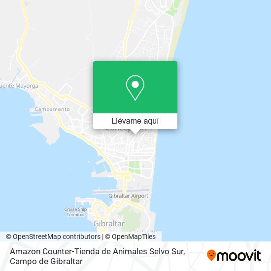 Mapa Amazon Counter-Tienda de Animales Selvo Sur