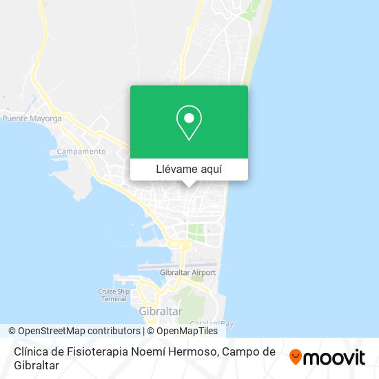 Mapa Clínica de Fisioterapia Noemí Hermoso
