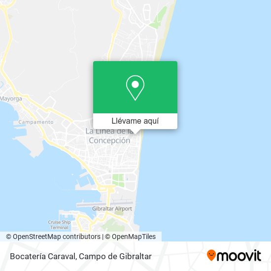 Mapa Bocatería Caraval