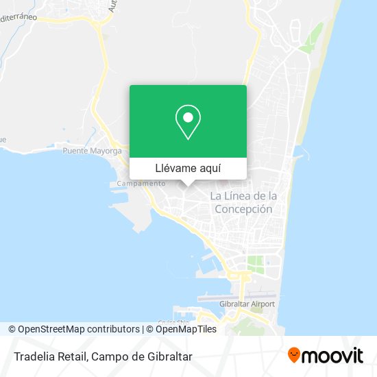 Mapa Tradelia Retail