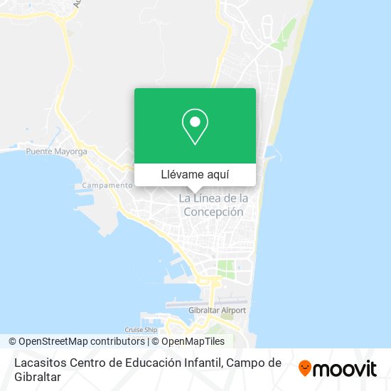 Mapa Lacasitos Centro de Educación Infantil