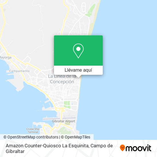 Mapa Amazon Counter-Quiosco La Esquinita