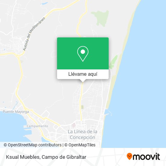 Mapa Ksual Muebles