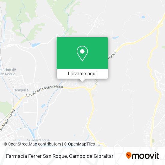 Mapa Farmacia Ferrer San Roque