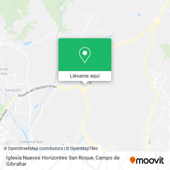 Mapa Iglesia Nuevos Horizontes San Roque