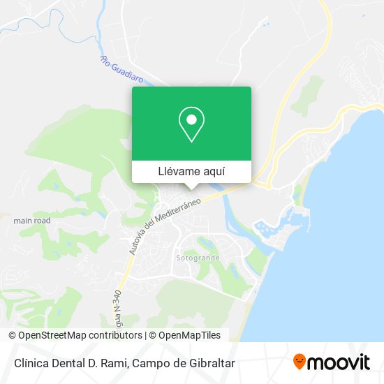 Mapa Clínica Dental D. Rami