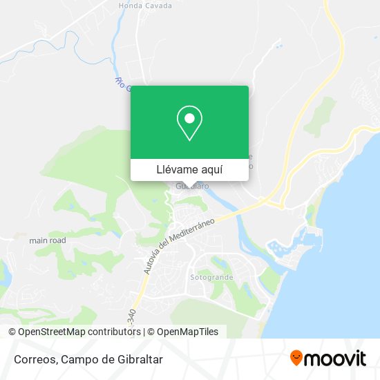 Mapa Correos