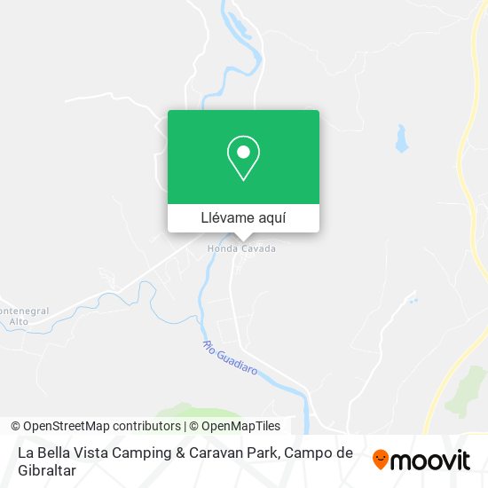 Mapa La Bella Vista Camping & Caravan Park