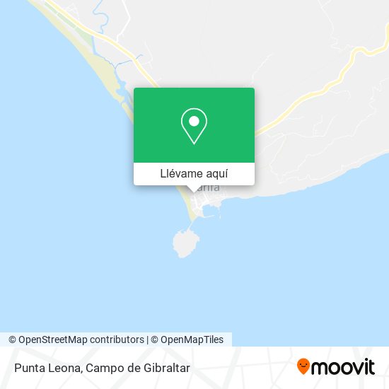 Mapa Punta Leona
