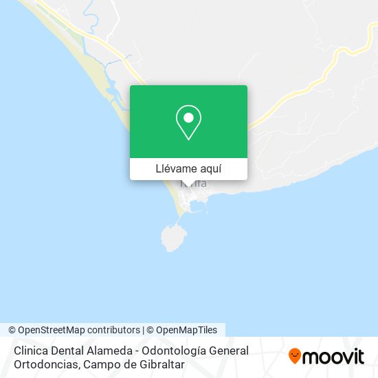 Mapa Clinica Dental Alameda - Odontología General Ortodoncias