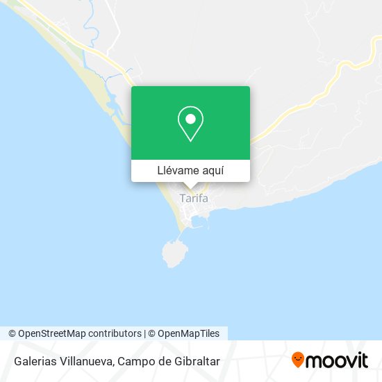 Mapa Galerias Villanueva